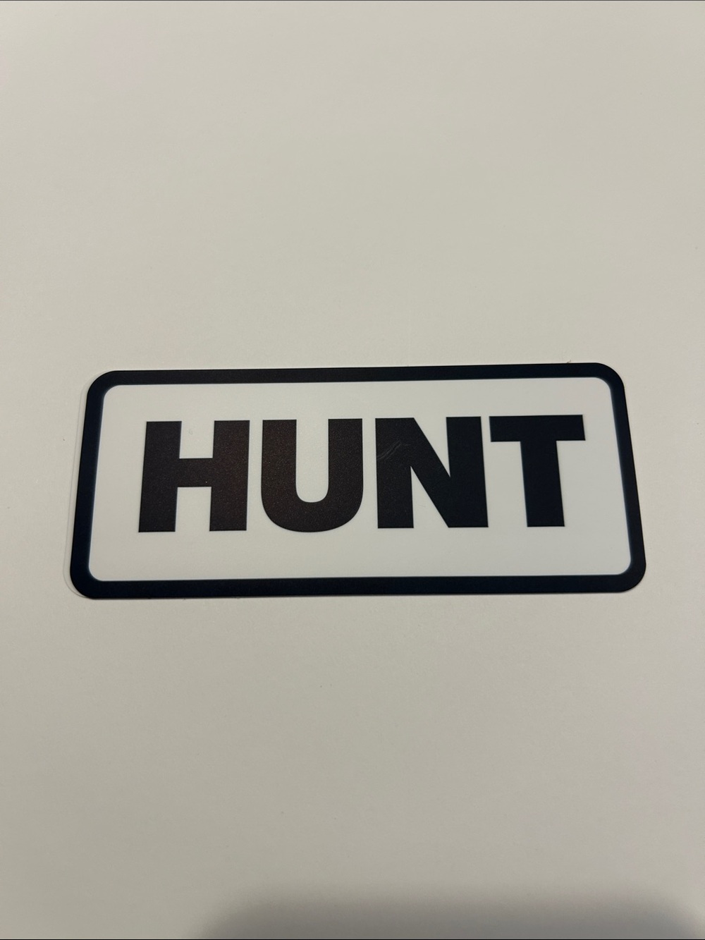 YETI HUNT Sticker